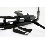 Διαχωριστικά Εμπρός Προφυλακτήρα Aero Κατάλληλα Για Mercedes A-Class W176 Facelift Sport Line (2015-2018) Piano Black