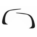 Διαχωριστικά Μπροστινού Προφυλακτήρα Aero Κατάλληλα Για Mercedes C Class W206 Sport Line (2021-up) Piano Black