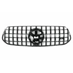 Κεντρική Μάσκα Εμπρός Κατάλληλη Για Mercedes Gle Suv W167 V167 Gle Coupe C167 Sport Package (2019-06.2023) Gtr Panamericana Design All Black