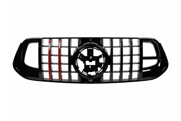 Κεντρική Μπροστινή Μάσκα Κατάλληλη Για Mercedes Gle Suv W167 V167 Gle Coupe C167 Sport Package (2019-06.2023) Gtr Panamericana Design Κεντρική Μπροστινή Μάσκα Κατάλληλη Για Mercedes Gle Suv W167 V167 Gle Coupe C167 Sport Package (2019-06.2023) Gtr Panamericana Design