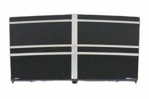 Κάλυμμα Μπροστινής Μάσκας Distronic Κατάλληλο Για Mercedes S-Class W222 X222 (2013-2020) Σχεδίαση Χρωμίου