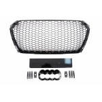 Μπροστινή Μάσκα Κατάλληλη Για Audi A4 B9 8W (2016-2018) Sedan Avant Rs Design Gloss Black Μπροστινή Μάσκα Κατάλληλη Για Audi A4 B9 8W (2016-2018) Sedan Avant Rs Design Gloss Black