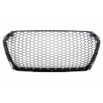 Μπροστινή Μάσκα Κατάλληλη Για Audi A4 B9 8W (2016-2018) Sedan Avant Rs Design Gloss Black Μπροστινή Μάσκα Κατάλληλη Για Audi A4 B9 8W (2016-2018) Sedan Avant Rs Design Gloss Black