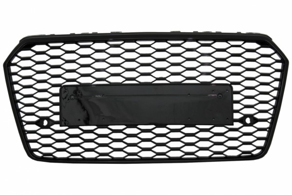 Μπροστινή Μάσκα Κατάλληλη Για Audi A7 4G Facelift (2015-2017) RS7 Design Piano Black