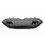 Μπροστινή Μάσκα Κατάλληλη Για Audi A7 4K8 (2018-) Rs Design Chrome