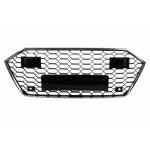 Μπροστινή Μάσκα Κατάλληλη Για Audi A7 4K8 (2018-) Rs Design Chrome
