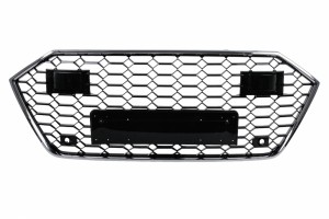 Μπροστινή Μάσκα Κατάλληλη Για Audi A7 4K8 (2018-) Rs Design Chrome