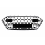 Μπροστινή Μάσκα Κατάλληλη Για Audi A7 4K8 (2018-) Rs Design Silver