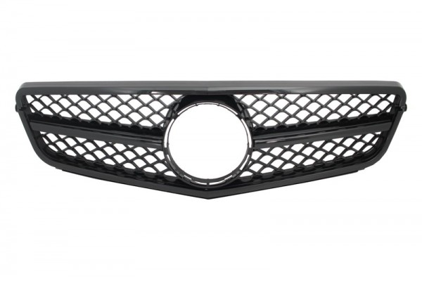 Μπροστινή Μάσκα Κατάλληλη Για Mercedes C-Class W204 S204 Limousine Station Wagon (2007-2014) Sport Piano Black Μπροστινή Μάσκα Κατάλληλη Για Mercedes C-Class W204 S204 Limousine Station Wagon (2007-2014) Sport Piano Black