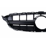 Μπροστινή Μάσκα Κατάλληλη Για Mercedes C-Class W205 S205 C205 A205 (2014-2018) Χωρίς κάμερα, Μαύρη