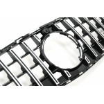 Μπροστινή Μάσκα Κατάλληλη Για Mercedes C-Class W206 Sedan S206 T-Modell (2021-Up) GT-R Panamericana Design Chrome