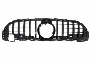 Μπροστινή Μάσκα Κατάλληλη Για Mercedes C-Class W206 Sedan S206 T-Modell (2021-Επειτα) GT-R Panamericana Design Μαύρο