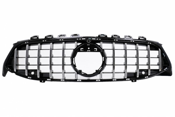 Μπροστινή Μάσκα Κατάλληλη Για Mercedes Cla X118 C118 (2019-05.2023) Χρωμιωμένες Ρίγες GT-R Panamericana Design