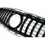 Μπροστινή Μάσκα Κατάλληλη Για Mercedes Cls W218 C118 (2011-2014) X218 Shooting Brake (2012-2014) GT-R Panamericana Design Piano Black Μπροστινή Μάσκα Κατάλληλη Για Mercedes Cls W218 C118 (2011-2014) X218 Shooting Brake (2012-2014) GT-R Panamericana Design Piano Black