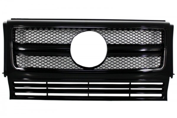 Μπροστινή Μάσκα Κατάλληλη Για Mercedes G-Class W463 (1990-2017) Νέα G65 G63 Σχεδιασμός Full Piano Black