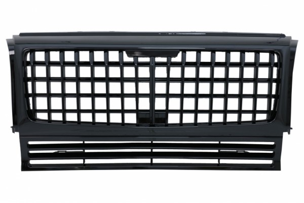 Μπροστινή Μάσκα Κατάλληλη Για Mercedes G-Class W463 (1990-2014) GT-R Panamericana Vertical Exclusive Design Piano Black