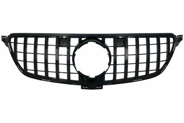 Μπροστινή Μάσκα Κατάλληλη Για Mercedes Gle Coupe C292 (2015-2018) Gle W166 Suv (2015-2018) GT-R Panamericana Design Piano Black Μπροστινή Μάσκα Κατάλληλη Για Mercedes Gle Coupe C292 (2015-2018) Gle W166 Suv (2015-2018) GT-R Panamericana Design Piano Black