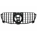 Μπροστινή Μάσκα Κατάλληλη Για Mercedes Gle W167 V167 C167 Standard Edition (2019-06.2023) GT-R Panamericana Design Black