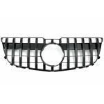 Μπροστινή Μάσκα Κατάλληλη Για Mercedes GLK-Class X204 Facelift (2013-2015) GT-R Panamericana Design Piano Black