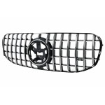 Μπροστινή Μάσκα Κατάλληλη Για Mercedes Gls Suv X167 (2019-2023) GT-R Panamericana Design Χρωμίου