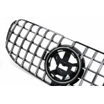 Μπροστινή Μάσκα Κατάλληλη Για Mercedes Gls Suv X167 (2019-2023) GT-R Panamericana Design Χρωμίου