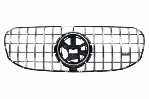 Μπροστινή Μάσκα Κατάλληλη Για Mercedes Gls Suv X167 (2019-2023) GT-R Panamericana Design Χρωμίου