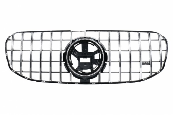 Μπροστινή Μάσκα Κατάλληλη Για Mercedes Gls Suv X167 (2019-2023) GT-R Panamericana Design Χρωμίου