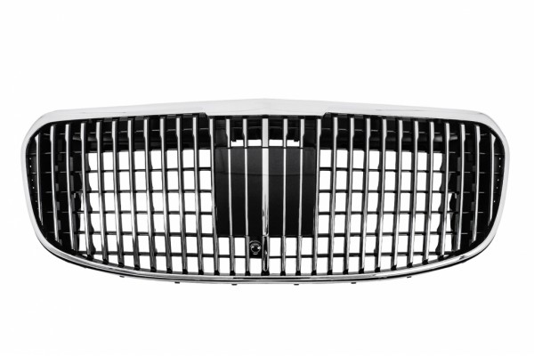 Μπροστινή Μάσκα Κατάλληλη Για Mercedes Gls Suv X167 Facelift (2023-up) M-Design Chrome