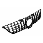 Μπροστινή Μάσκα Κατάλληλη Για Mercedes ML-Class W166 (2012-2014) GT-R Panamericana Design Μαύρο Χρώμιο Μπροστινή Μάσκα Κατάλληλη Για Mercedes ML-Class W166 (2012-2014) GT-R Panamericana Design Μαύρο Χρώμιο