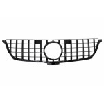 Μπροστινή Μάσκα Κατάλληλη Για Mercedes ML-Class W166 (2012-2014) GT-R Panamericana Design Μαύρο