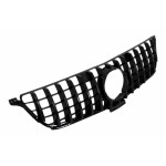 Μπροστινή Μάσκα Κατάλληλη Για Mercedes ML-Class W166 (2012-2014) GT-R Panamericana Design Μαύρο