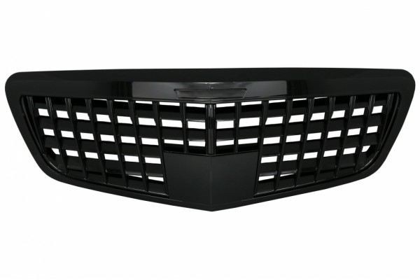 Μπροστινή Μάσκα Κατάλληλη Για Mercedes S-Class W221 Facelift (2010-2013) Vertical Design Piano Black Μπροστινή Μάσκα Κατάλληλη Για Mercedes S-Class W221 Facelift (2010-2013) Vertical Design Piano Black