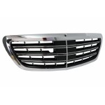 Μπροστινή Μάσκα Κατάλληλη Για Mercedes S-Class W222 (2014-08.2020) S63 S65 Design Chrome
