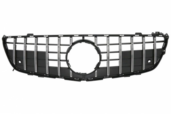 Μπροστινή Μάσκα Κατάλληλη Για Mercedes SL-Class R231 (2012-2016) GT-R Panamericana Design Μαύρο Χρώμιο Μπροστινή Μάσκα Κατάλληλη Για Mercedes SL-Class R231 (2012-2016) GT-R Panamericana Design Μαύρο Χρώμιο