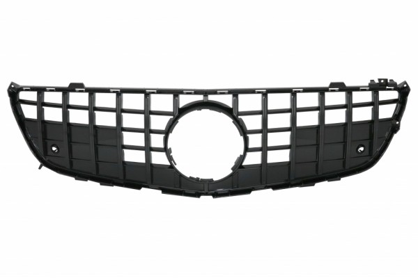 Μπροστινή Μάσκα Κατάλληλη Για Mercedes SL-Class R231 (2012-2016) GT-R Panamericana Design Μαύρο