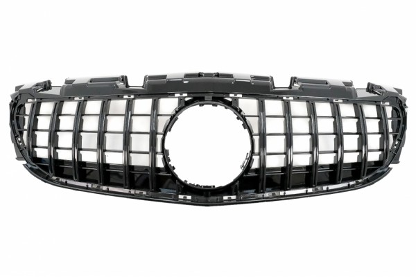 Μπροστινή Μάσκα Κατάλληλη Για Mercedes SLC-Class R172 Facelift (2016-2019) GT-R Panamericana Design Piano Black Μπροστινή Μάσκα Κατάλληλη Για Mercedes SLC-Class R172 Facelift (2016-2019) GT-R Panamericana Design Piano Black