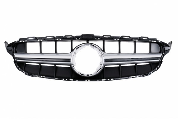 Μπροστινή Μάσκα Κατάλληλη Για Mercedes W205 Sedan S205 T-Modell A205 Cabriolet C205 Coupe Facelift (03.2018-2020)