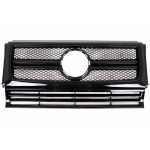 Μπροστινή Μάσκα Κατάλληλη Για Mercedes W463 G-Class (1990-2012) Νέα G65 G63 Design Piano Full Black Edition Μπροστινή Μάσκα Κατάλληλη Για Mercedes W463 G-Class (1990-2012) Νέα G65 G63 Design Piano Full Black Edition