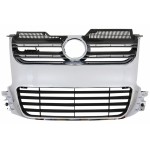 Μπροστινή Μάσκα Κατάλληλη Για Vw Golf 5 V (2003-2009) R32 Design Chrome Μπροστινή Μάσκα Κατάλληλη Για Vw Golf 5 V (2003-2009) R32 Design Chrome