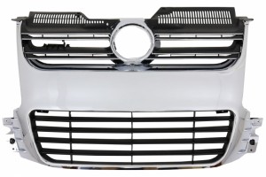 Μπροστινή Μάσκα Κατάλληλη Για Vw Golf 5 V (2003-2009) R32 Design Chrome