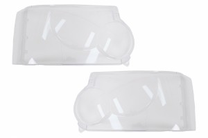 Γυαλιά Προβολέων Κατάλληλα Για Land Range Rover Iii Vogue L322 (2006-2009) Με Διαφανή κρύσταλλα.