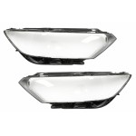 Γυαλιά Ηλίου Προβολέων Κατάλληλα Για Vw Passat B8 3G (2015-2019) Διαφανή