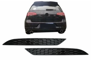 Κάλυμμα Ανακλαστήρα Πίσω Προφυλακτήρα Με Κυψελοειδή Σχεδίαση Κατάλληλο Για Vw Golf 7.5 (2017-2019)