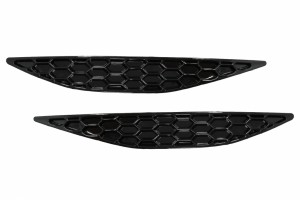 Κάλυμμα Ανακλαστήρα Πίσω Προφυλακτήρα Με Κυψελοειδή Σχεδίαση Κατάλληλο Για Vw Golf 7 Gti Hatchback 5G (2013-2017)