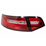 Πίσω Φώτα Led Bar Κατάλληλα Για Audi A6 4F2 C6 Limousine (2008-2011) Κόκκινο, διάφανο, Facelift Design Με Διαδοχικά Δυναμικά Φώτα στροφής.