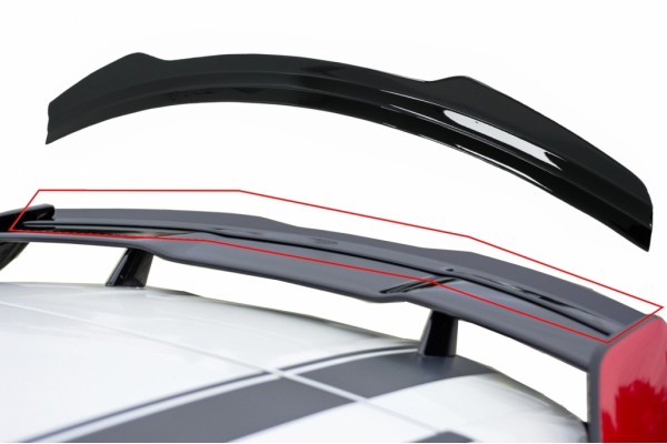 Αεροτομή Οροφής Με Επέκταση Χείλους Κατάλληλη Για Mercedes A-Class W176 (2012-2018) W177 (2018-up) Gla Suv X156 (2014-2019) H247 (2020-up) Piano Black Add-on