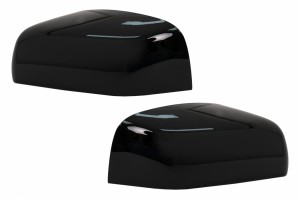 Καλύμματα Καθρεφτών Σε Μαύρο Χρώμα Κατάλληλο Για Land Rover Range Rover Vogue L322 (2002-2013) Sport L320 (2005-2013) Discovery Iii Iv L319 (2004-2016)