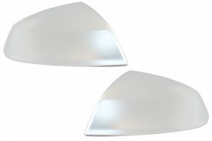 Καλύμματα Καθρεφτών Κατάλληλα Για Audi Q7 4M Q5 (2017-και μετά) Πλήρες Περίβλημα Με Επικάλυψη Αλουμινίου Χωρίς Πλευρική Υποβοήθηση Rs Design