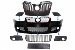 Μάσκες Ανταλλακτικών Κατάλληλες Για Μπροστινό Προφυλακτήρα Gti Design Vw Golf 5 V MK5 (2003-2007)