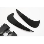 Πίσω Προφυλακτήρας Aero Flaps Flics Πλαϊνά Πτερύγια Κατάλληλα Για Mercedes Gla Suv H247 (2020-up) Sport Line Piano Black